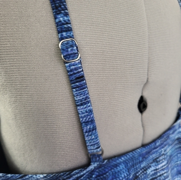 Magicsuit Parker Underwire One Piece Swimsuit Dress in Blue Jean Size US 10 - Picture 8 of 11